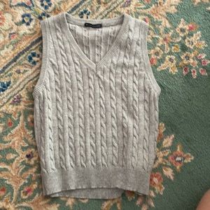 Grey/ Brandy Melville/ sweater vest